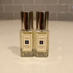 Jo Malone London Lime Basil & Mandarin Cologne 0.3oz/9 ml Pack of 2